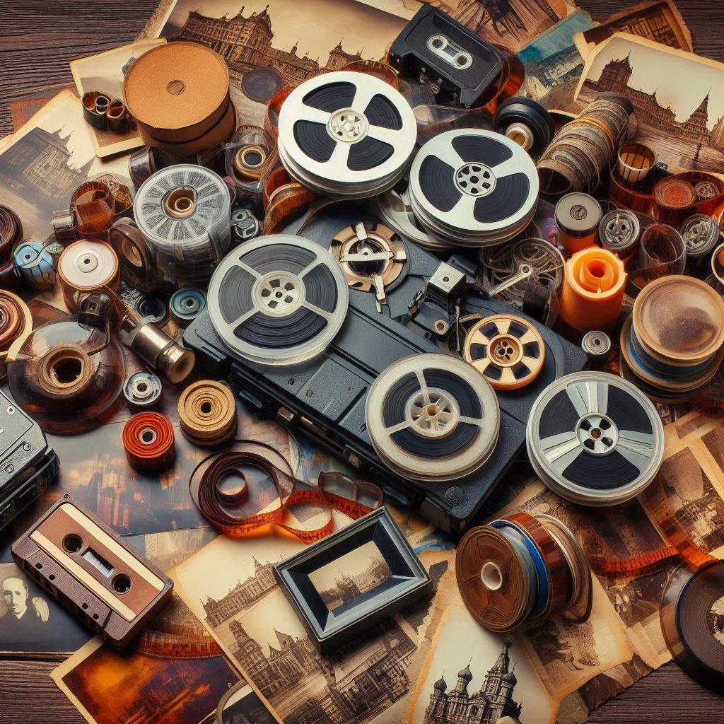 Przegrywanie kaset VHS, miniDV, Hi8 i filmów celuloidowych dla mieszkańców Nasielska i okolic.
